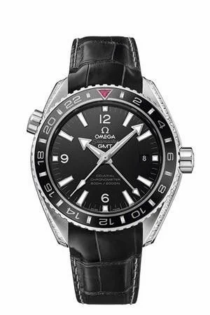 Omega Seamaster Planet Ocean 600M Co-Axial 43.5 GMT Platinum / Diamond / Oman 232.98.44.22.01.002 (23298442201002)